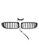 Black Front Kidney Grille Grill Fit BMW F32 F33 F36 F82 2014-2020 Dual Slat-14