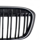 Parrilla frontal negra brillante para BMW X1 F48 F49 2016-2019 de doble línea-8