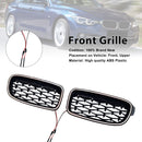 Diamond Front Kidney Grille Grill Fit BMW 3 Series F30 F31 F35 2012-2019-2