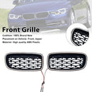 Diamond Front Kidney Grille Grill Fit BMW 3 Series F30 F31 F35 2012-2019-1