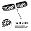 Diamond Front Kidney Grille Grill Fit BMW 3 Series F30 F31 F35 2012-2019-5