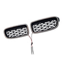 Diamond Front Kidney Grille Grill Fit BMW 3 Series F30 F31 F35 2012-2019-8