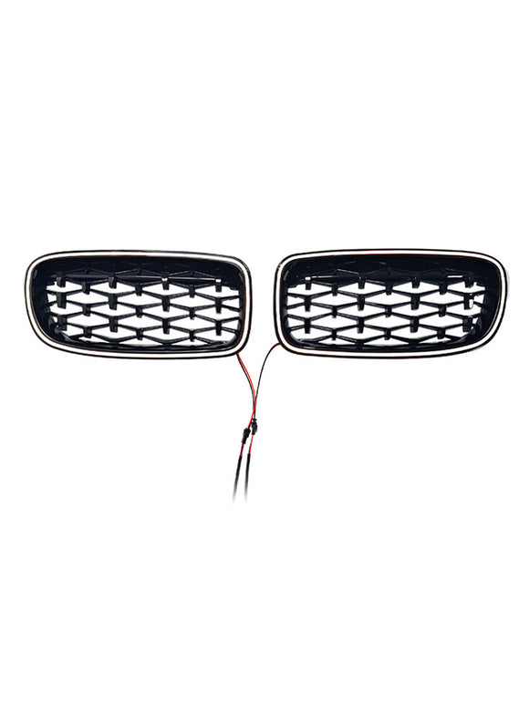Diamond Front Kidney Grille Grill Fit BMW 3 Series F30 F31 F35 2012-2019
