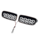 Diamond Front Kidney Grille Grill Fit BMW 3 Series F30 F31 F35 2012-2019-16