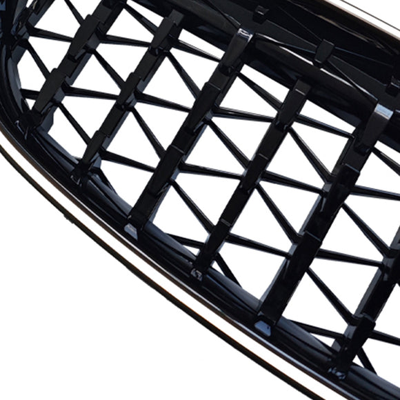Kiiltävä musta munuaispuskurin säleikkö sopii BMW 5-sarjan F10 F11 2010-2016