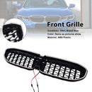 Grille de calandre en diamant 51138072085 pour BMW série 3 G20 2019 – 2022, noire-13
