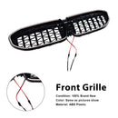 Grille de calandre en diamant 51138072085 pour BMW série 3 G20 2019 – 2022, noire-1
