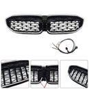 Grille de calandre en diamant 51138072085 pour BMW série 3 G20 2019 – 2022, noire-12