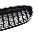 Grille de calandre en diamant 51138072085 pour BMW série 3 G20 2019 – 2022, noire-11