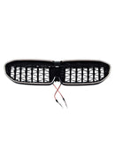 Grille de calandre en diamant 51138072085 pour BMW série 3 G20 2019 – 2022, noire-15