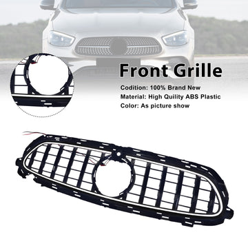Front Grill Grille Fit Mercedes Benz E Class W213 E260 E300 E350 2020-2023 - 0