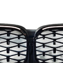 Diamond Front Nier Grill Grille Fit BMW 5 Serie G30 G38 2021-2024 Zwart-10