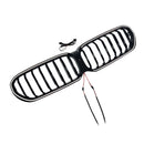 Gloss Black Front Kidney Grill Grille Fit BMW 5 Series G30 G38 2021-2024-8