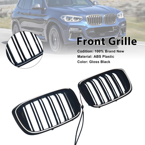 Etumunuaisverkkosäleikkö sopii BMW X4 G02 X3 G01 G08 2018-2021 Pre-Facelift