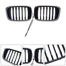 Gloss Black Front Kidney Grill Grille Fit BMW X4 G02 X3 G01 G08 2018-2021-6