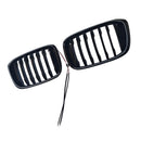 Gloss Black Front Kidney Grill Grille Fit BMW X4 G02 X3 G01 G08 2018-2021-7
