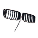 Gloss Black Front Kidney Grill Grille Fit BMW X4 G02 X3 G01 G08 2018-2021-8