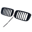 Gloss Black Front Kidney Grill Grille Fit BMW X4 G02 X3 G01 G08 2018-2021-15