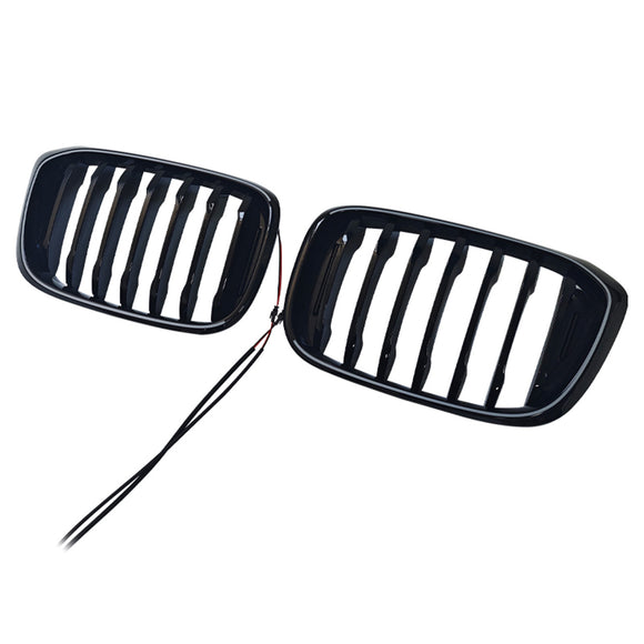 Gloss Black Front Kidney Grill Grille Fit BMW X4 G02 X3 G01 G08 2018-2021