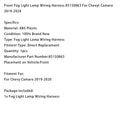 Mistlamp Lamp Kabelboom 85150863 Voor Chevy Camaro 2019-2020-13