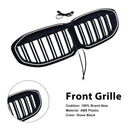 Double Slat Kidney Grill Grill Fit BMW 1 Series F40 2019-2024 kiiltävä musta-5