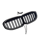 Double Slat Kidney Grill Grill Fit BMW 1 Series F40 2019-2024 kiiltävä musta-14