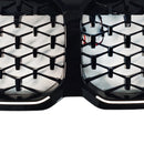 Calandre avant en diamant pour BMW série 1 F40 2019 – 2024, noir brillant-10