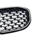 Calandre avant en diamant pour BMW série 1 F40 2019 – 2024, noir brillant-11