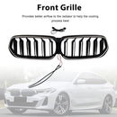 Doppelter Lamellen-Frontnierengrill in Schwarz, passend für BMW 6er G32 2020–2025-4