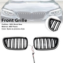 Etumunuaisritilän säleikkö Fit BMW 2 Series F22 F23 F24 2014-2018 Kiiltävä musta-1