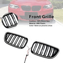 Etumunuaisritilän säleikkö Fit BMW 2 Series F22 F23 F24 2014-2018 Kiiltävä musta-3