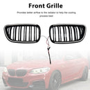 Etumunuaisritilän säleikkö Fit BMW 2 Series F22 F23 F24 2014-2018 Kiiltävä musta-4