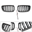 Etumunuaisritilän säleikkö Fit BMW 2 Series F22 F23 F24 2014-2018 Kiiltävä musta-6