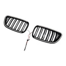 Etumunuaisritilän säleikkö Fit BMW 2 Series F22 F23 F24 2014-2018 Kiiltävä musta-14