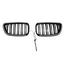 Etumunuaisritilän säleikkö Fit BMW 2 Series F22 F23 F24 2014-2018 Kiiltävä musta-15