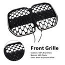 Black Front Bumper Grille Grill Fit BMW 4 Series G22 G23 G82 2020-2025 W/O ACC-5