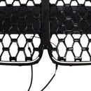 Black Front Bumper Grille Grill Fit BMW 4 Series G22 G23 G82 2020-2025 W/O ACC-10
