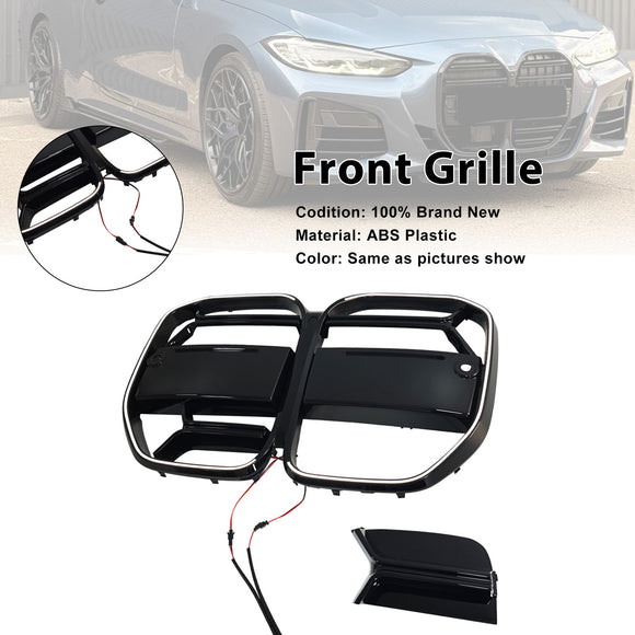 CS-tyylinen etupuskurin säleikkö Säleikkö sopii BMW 4-sarjan G22 G23 G82 2020-25 W/ ACC