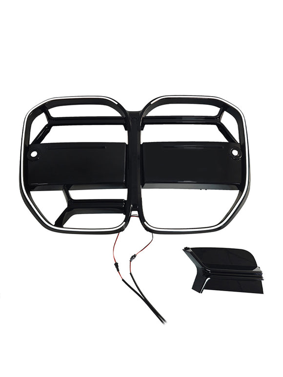 CS-tyylinen etupuskurin säleikkö Säleikkö sopii BMW 4-sarjan G22 G23 G82 2020-25 W/ ACC