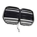 Grille de calandre de pare-chocs avant de style M4 pour BMW série 4 G22 G23 G82 2020-25 sans ACC-8