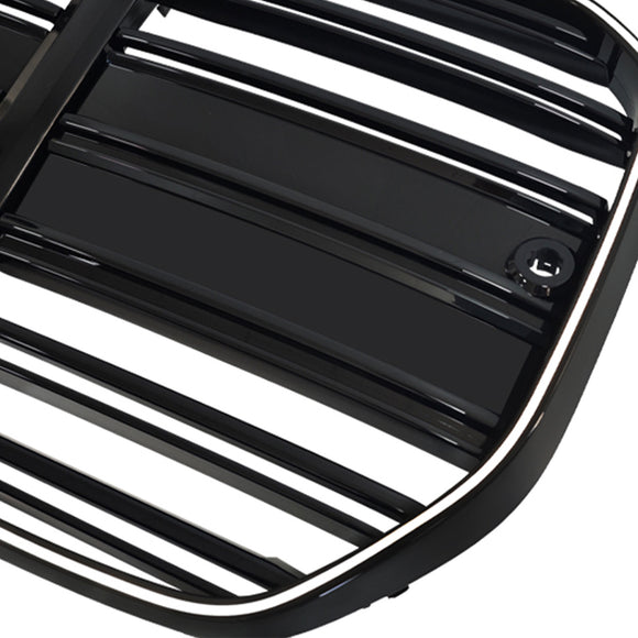 Grille de calandre de pare-chocs avant de style M4 pour BMW série 4 G22 G23 G82 2020-25 sans ACC