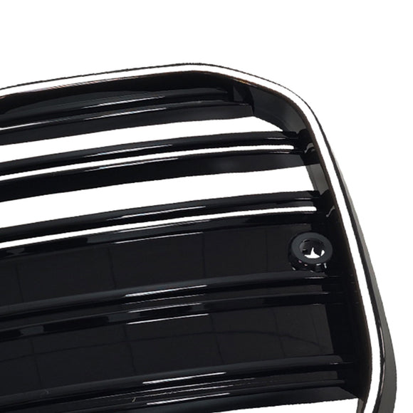 Grill przedniego zderzaka w stylu M4 Pasuje do BMW serii 4 G22 G23 G82 2020-25 W/ ACC