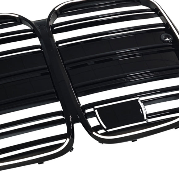 Grill przedniego zderzaka w stylu M4 Pasuje do BMW serii 4 G22 G23 G82 2020-25 W/ ACC