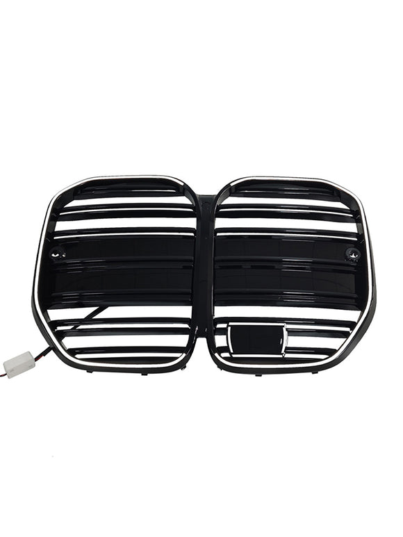 Grill przedniego zderzaka w stylu M4 Pasuje do BMW serii 4 G22 G23 G82 2020-25 W/ ACC