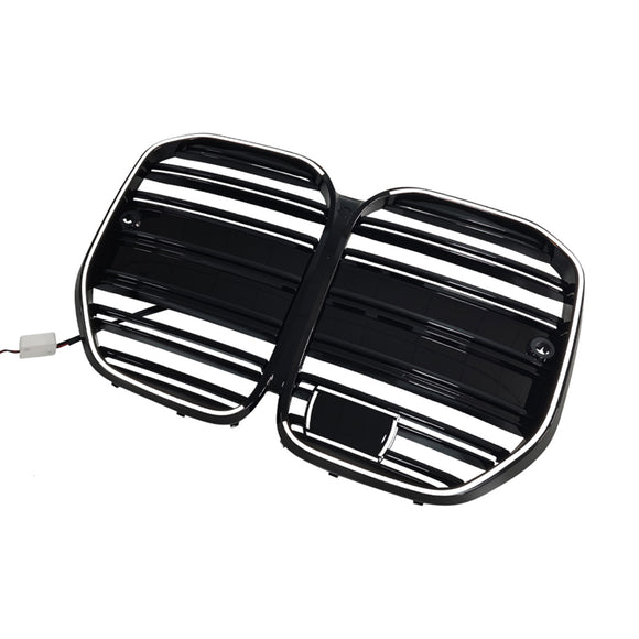 Grill przedniego zderzaka w stylu M4 Pasuje do BMW serii 4 G22 G23 G82 2020-25 W/ ACC
