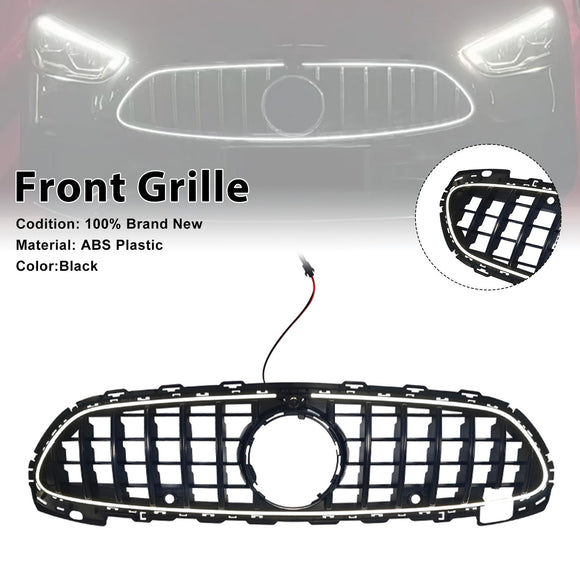 Parrilla delantera estilo GTR para Mercedes Benz W206 2022-2026 Con cámara