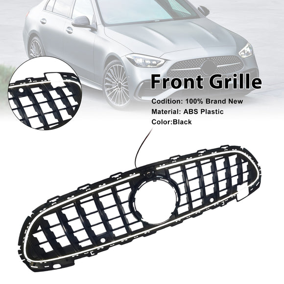 Parrilla delantera estilo GTR para Mercedes Benz W206 2022-2026 Con cámara