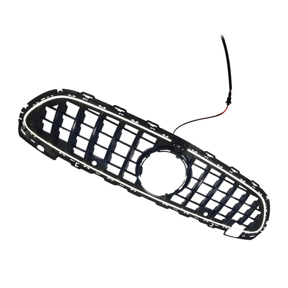 Parrilla delantera estilo GTR para Mercedes Benz W206 2022-2026 Con cámara