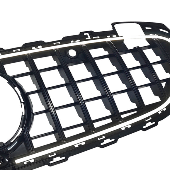 Parrilla delantera estilo GTR para Mercedes Benz W206 2022-2026 Con cámara