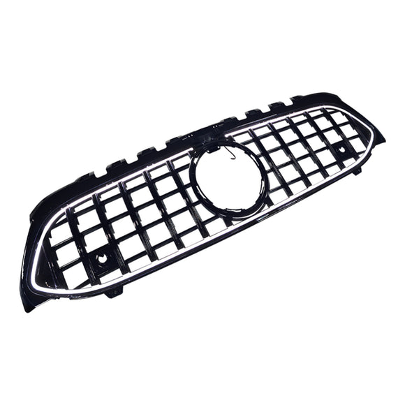 GT-stijl grille voor de voorbumper, geschikt voor Mercedes-Benz A-klasse. W177 2019-2023